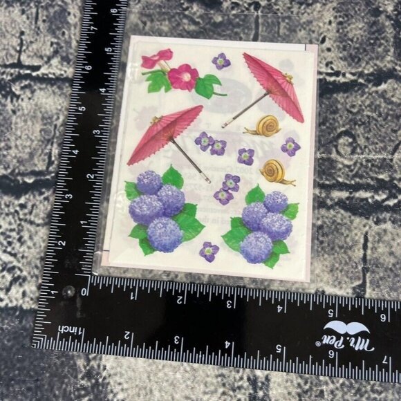 Creative Memories PACIFIC GARDEN Scrapbook Sticker Pack & Paper - Picture 2 of 5